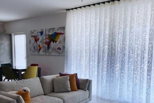 Wave Curtains for Office Room
