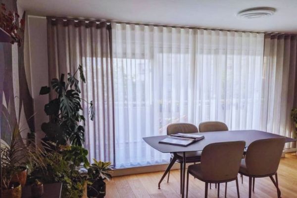 Wave Curtains for Office Room