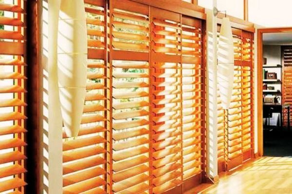 Wooden Window Blinds for Bedroom