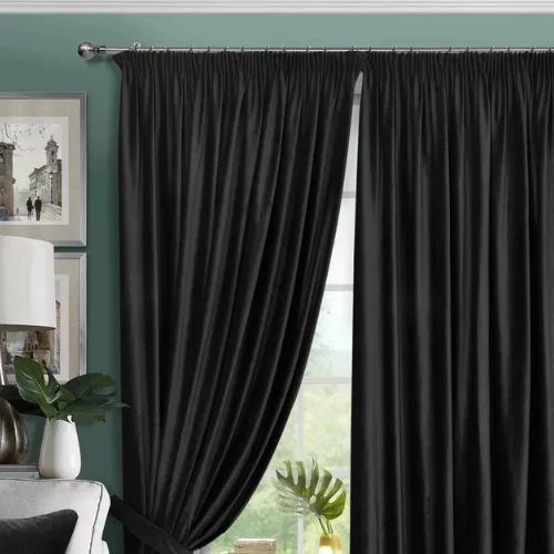 Black Eyelet Curtains Dubai near me