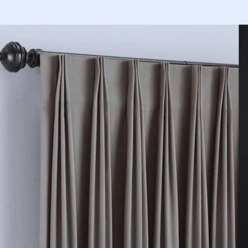modern pencil pleat curtains