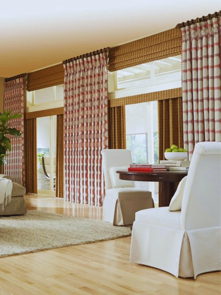 Curtains, simple Living Room