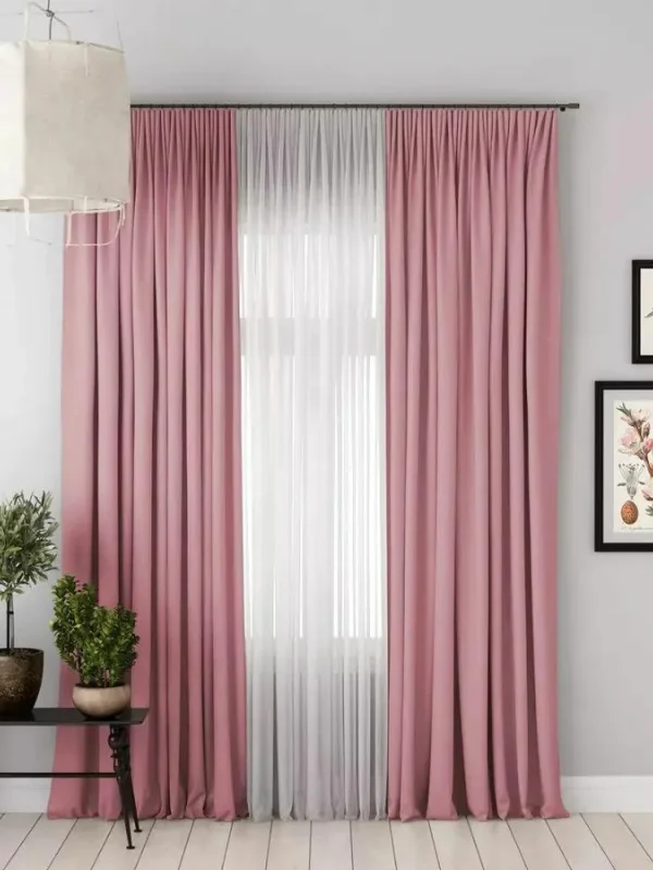 modern pencil pleat curtains