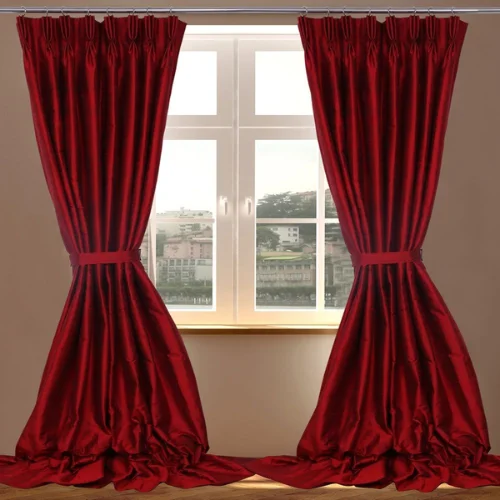 Silk Curtain Drapes