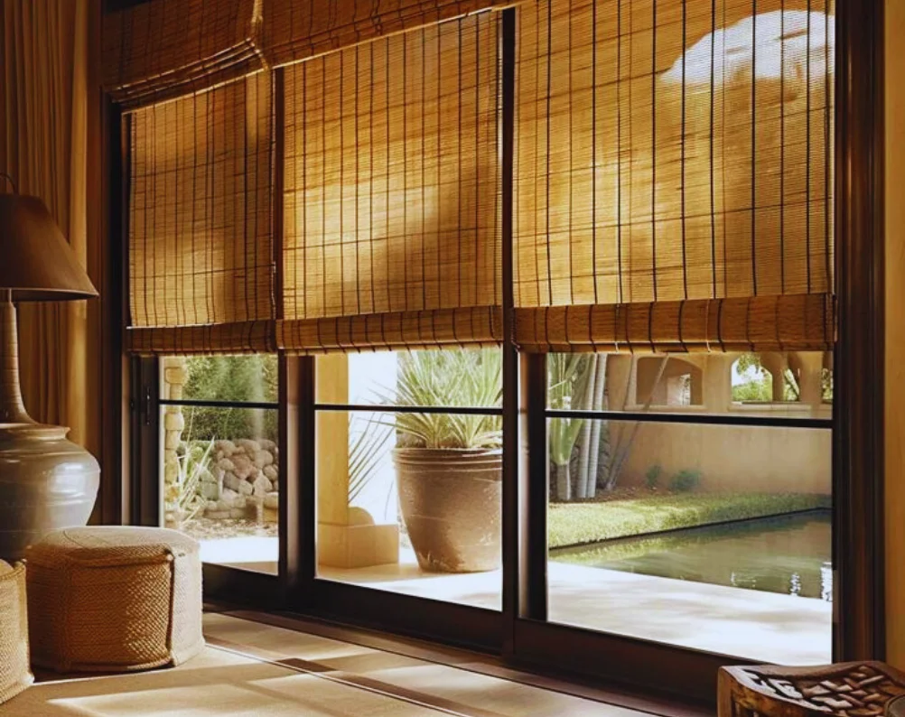 how to fix bamboo blinds