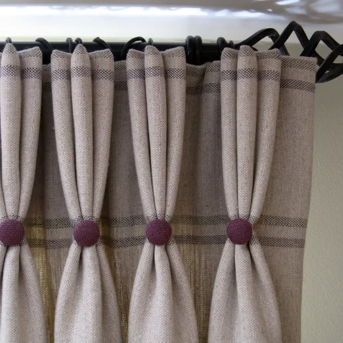 Box Pleat Curtains in UAE