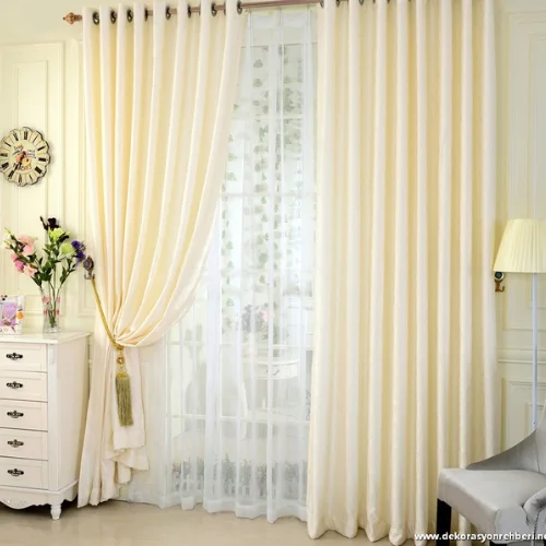 White Window Curtain in UAE