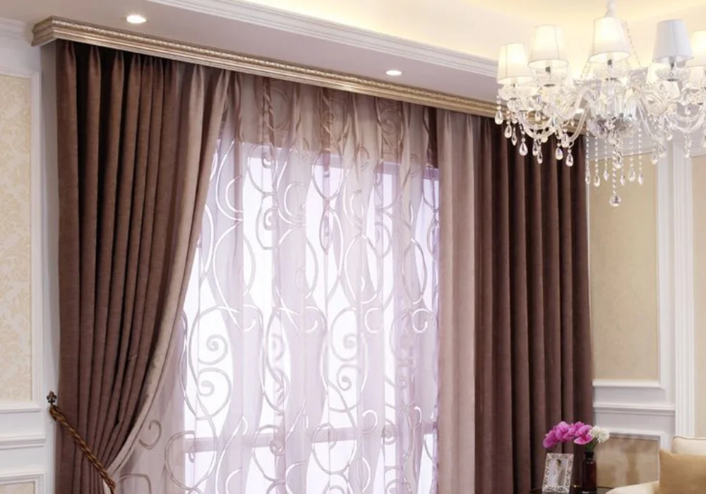 Living room window curtains in Ras Al Khaimah