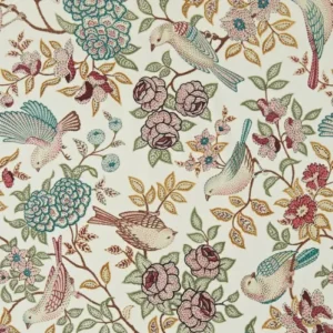 Floral printed fabric in Dubai for vibrant and unique curtains
