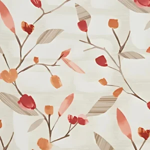 Floral printed fabric in Dubai for vibrant and fresh curtains