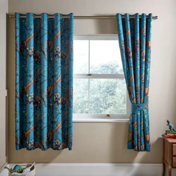 Age of Dinosaurs Eyelet Curtains image 2