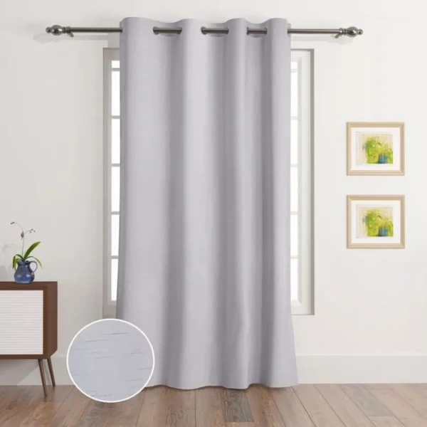 Amity Dupioni Extra Long Curtain