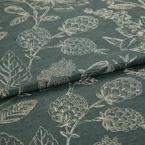 Anika Grey Curtains - Image 2