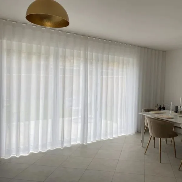 Astro Grey Voile Curtains image 2