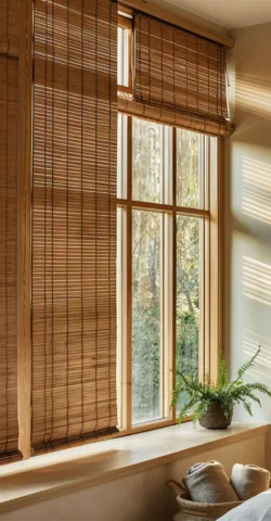 Durable bamboo blinds in Dubai