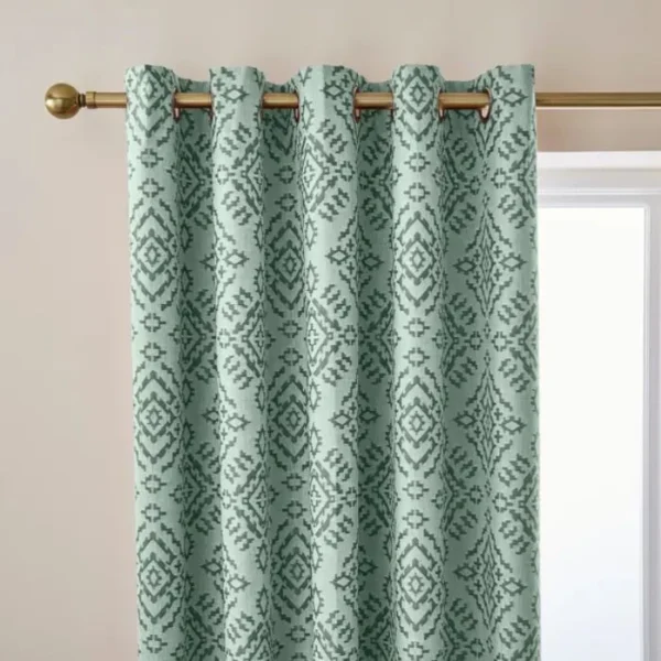 Azira Blackout Eyelet Curtains image 1