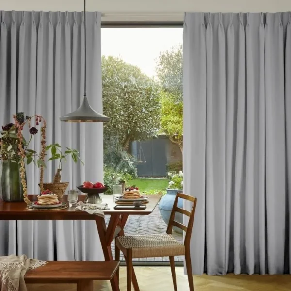 Bailey Lavender Fog Curtains