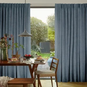Bailey Stone Blue Curtains