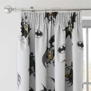 Batman Blackout Pencil Pleat Curtains