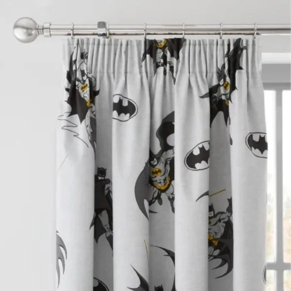 Batman Blackout Pencil Pleat Curtains