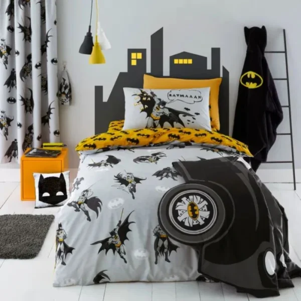 Batman Blackout Pencil Pleat Curtains image 1