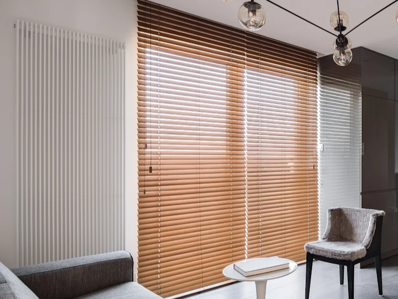 Functional wooden blinds for home windows