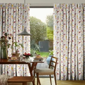 Block Terracotta Curtains