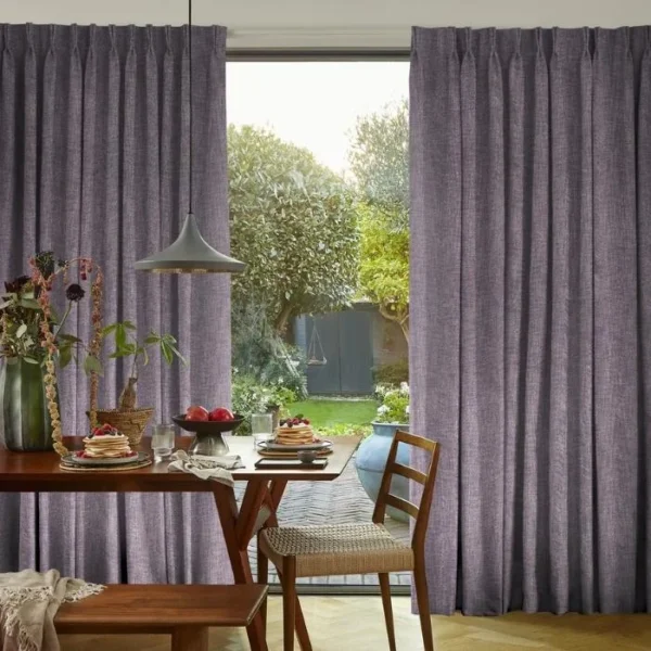 Boheme Plum Curtains