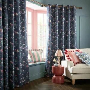 Cath Kidston Paper Birds Blackout Eyelet Curtains