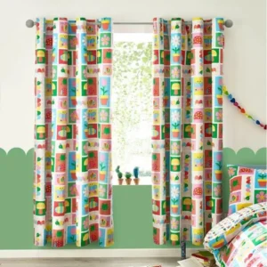 Catherine Lansfield Curious Eyelet Curtains