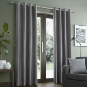 Catherine Lansfield Faux Suede Curtains