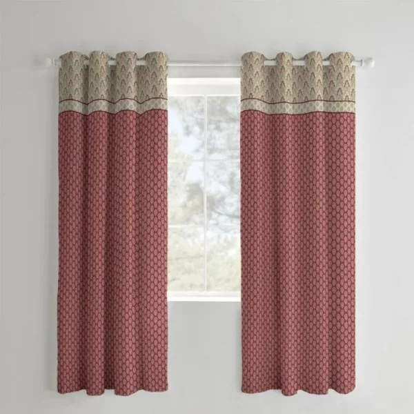 Catherine Lansfield Kashmir Eyelet Curtains