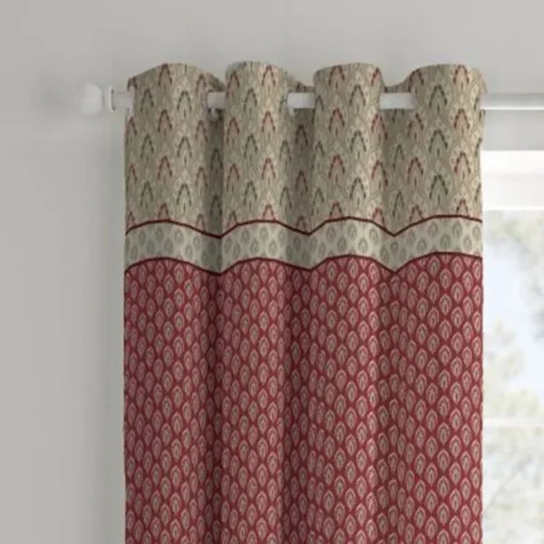 Catherine Lansfield Kashmir Eyelet Curtains - Image 2