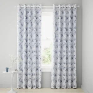 Catherine Lansfield Lucie Floral Eyelet Curtains