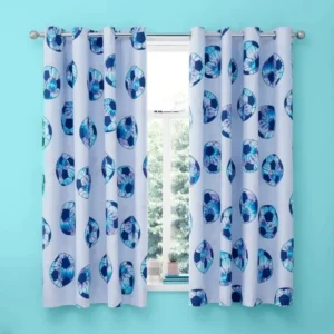 Catherine Lansfield Tie Dye Football Curtains