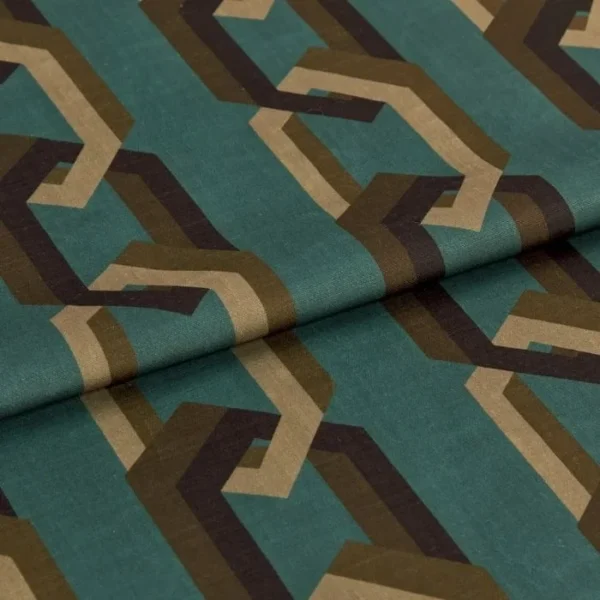 Chain of Fools Jade Curtains image 1