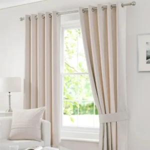 Chenille Eyelet Curtains