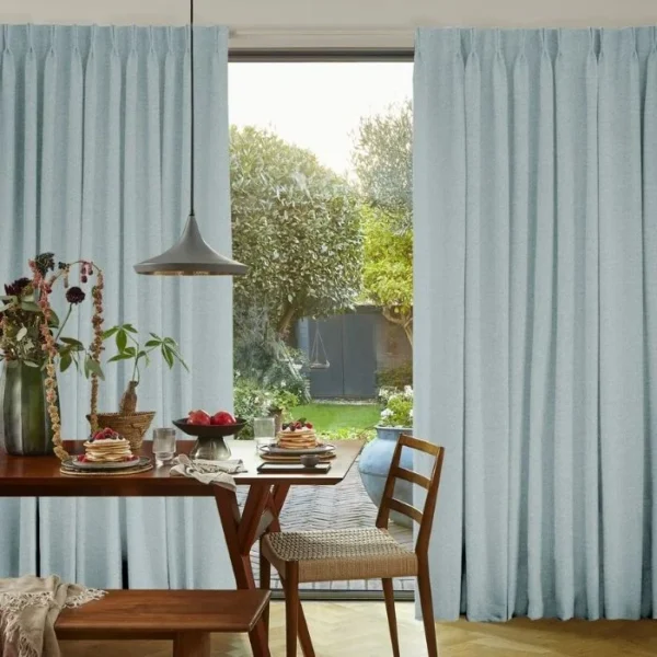 Clarence Sky Blue Curtains