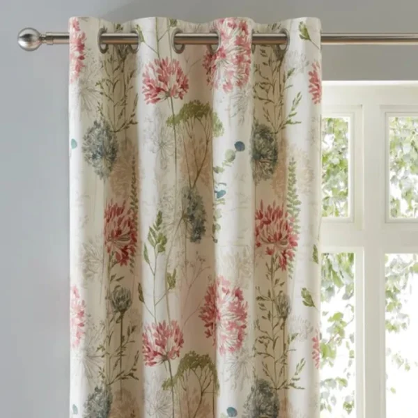 Country Meadow Eyelet Curtains image 1
