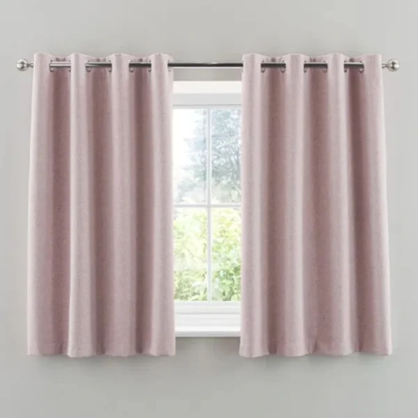 Crayton Blackout Eyelet Curtains image 3