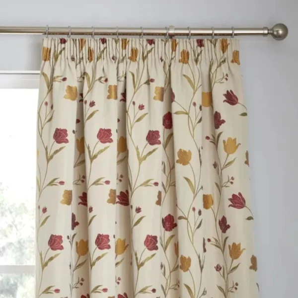 Curtina Juliette Pencil Pleat Curtains image 1