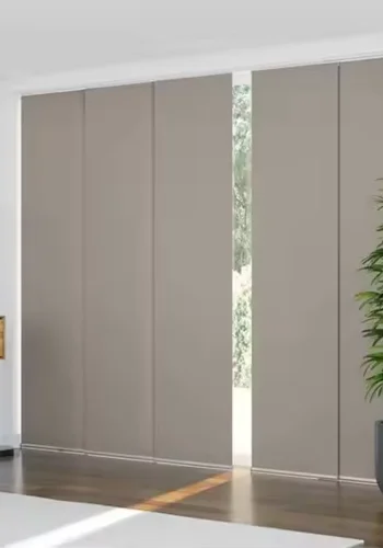 Custom made panel blinds