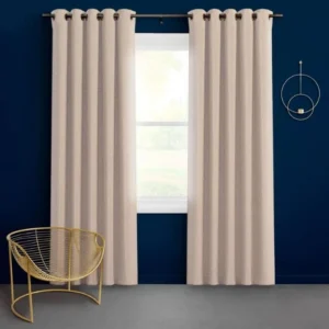 Darcia Velvet Taupe Curtains