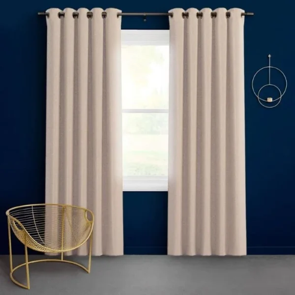 Darcia Velvet Taupe Curtains