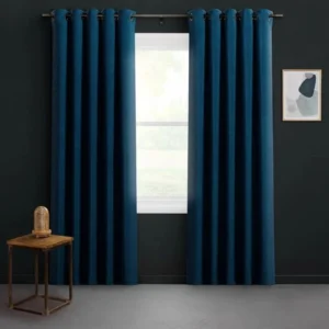 Darcia Velvet Teal Curtains