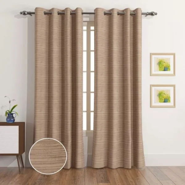 Darcy Slub Textured Curtain