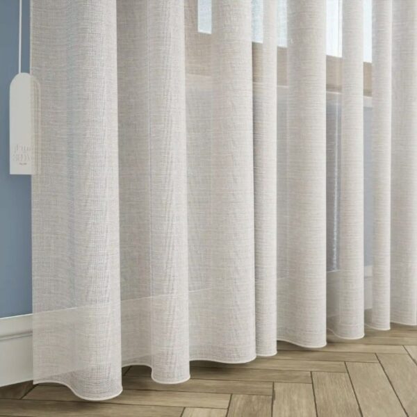 Ivory Pinch Pleat Curtain - Image 5