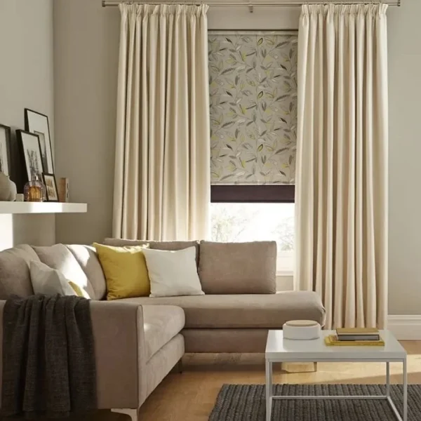 Daze Ivory Curtains image 2
