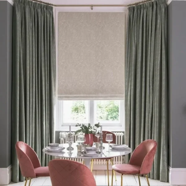 Daze Silver Curtains image 2