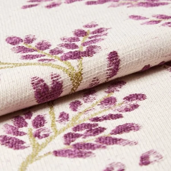 Delizia Violet Curtains image 1